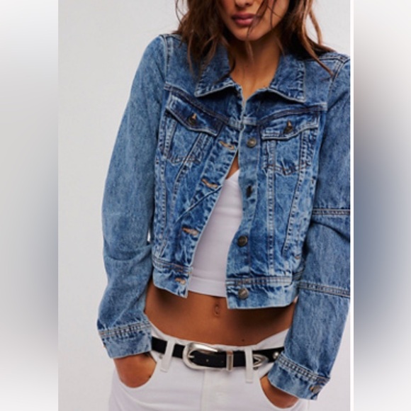 Free People Rumors Denim Jacket - Picture 2 of 2